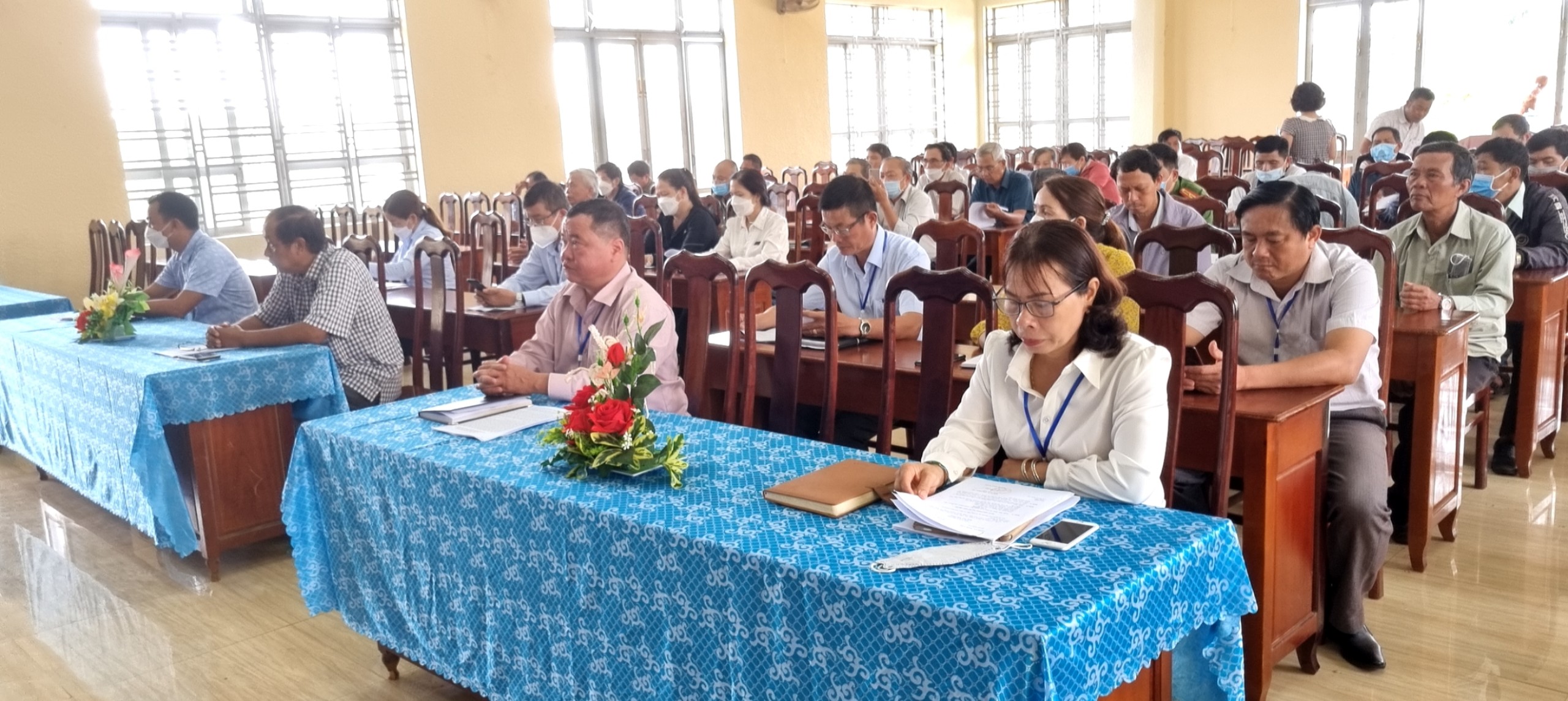 Đại biểu tham dự hội nghị Trao Huy Hiệu Đàng